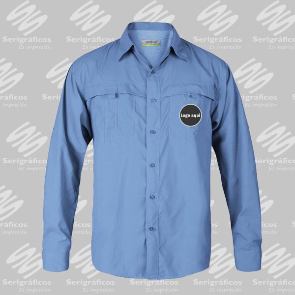 CAMISAS U-TRAIL MANGA LARGA TEJIDO 100% NYLON VARIEDAD DE COLORES