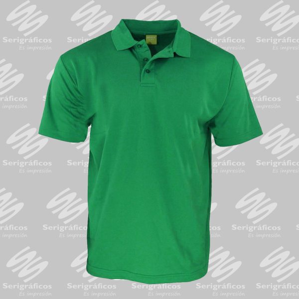 Polo U fit cuello tejido