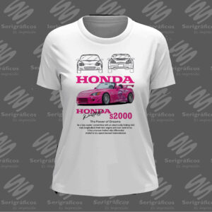 Camisetas de Carros Honda